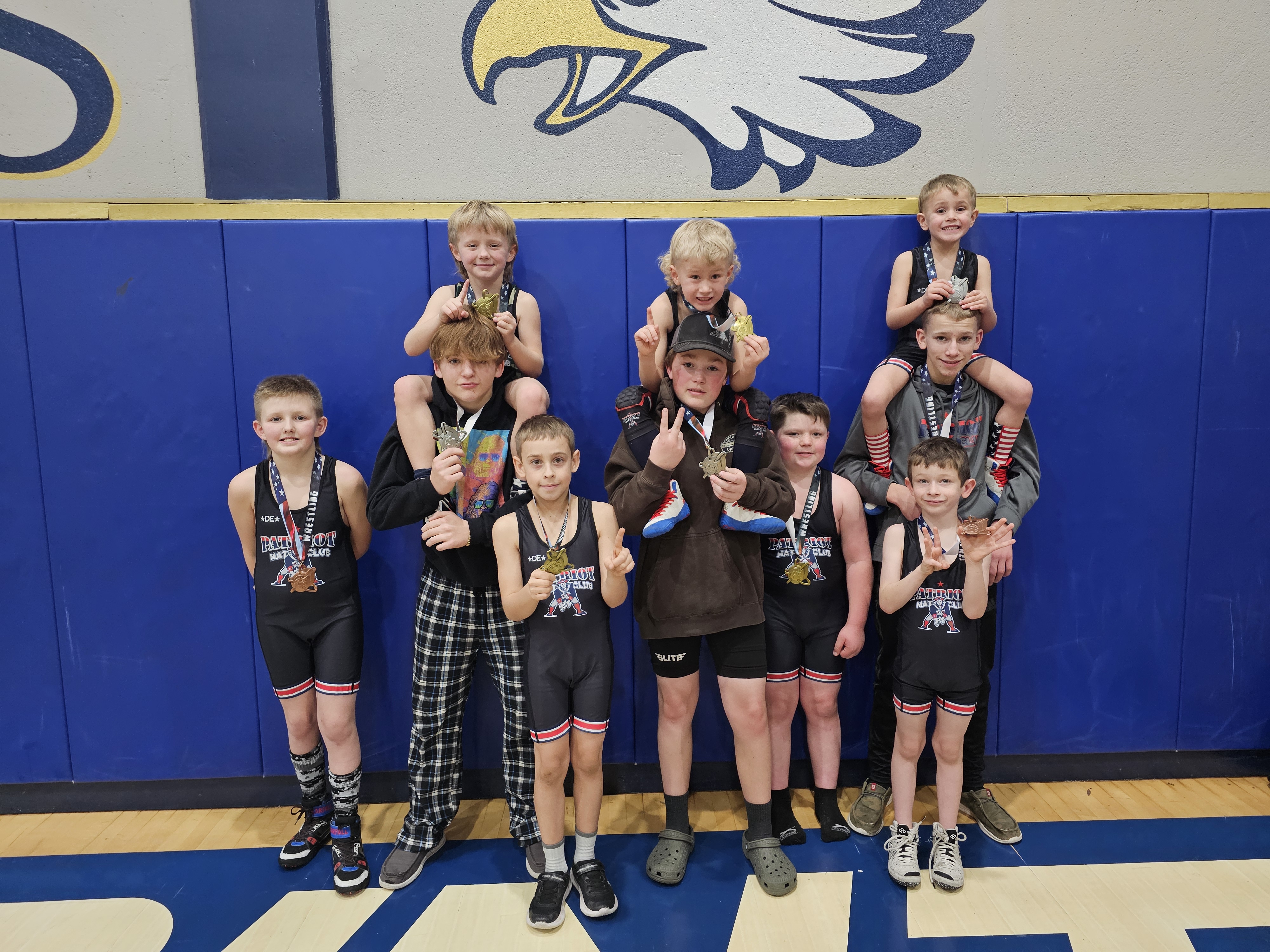 Patriot mat club wrestler photo