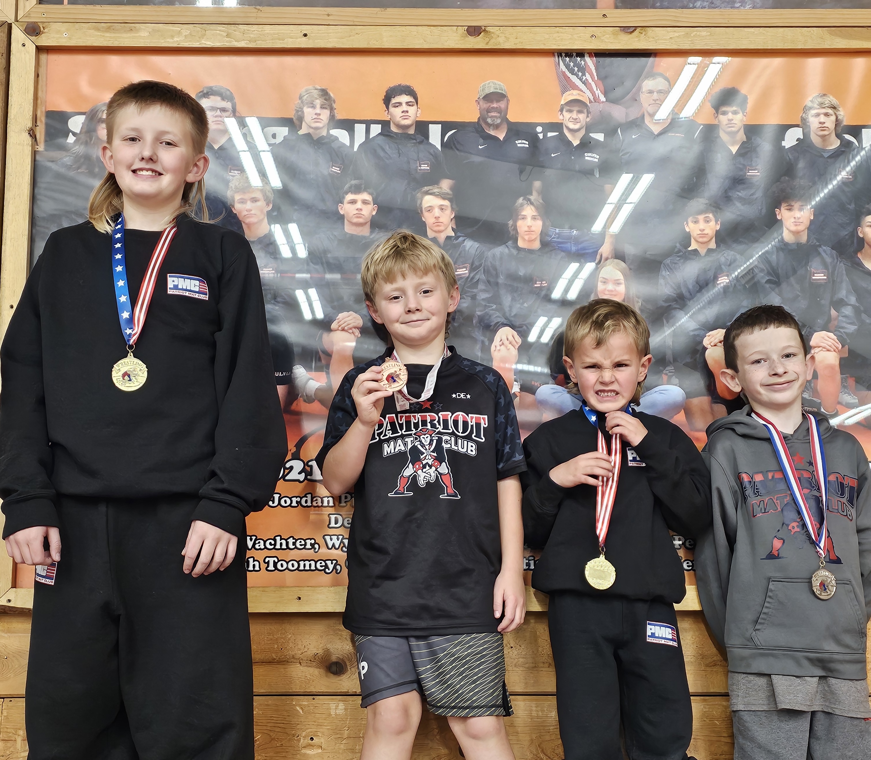 Patriot mat club team photo
