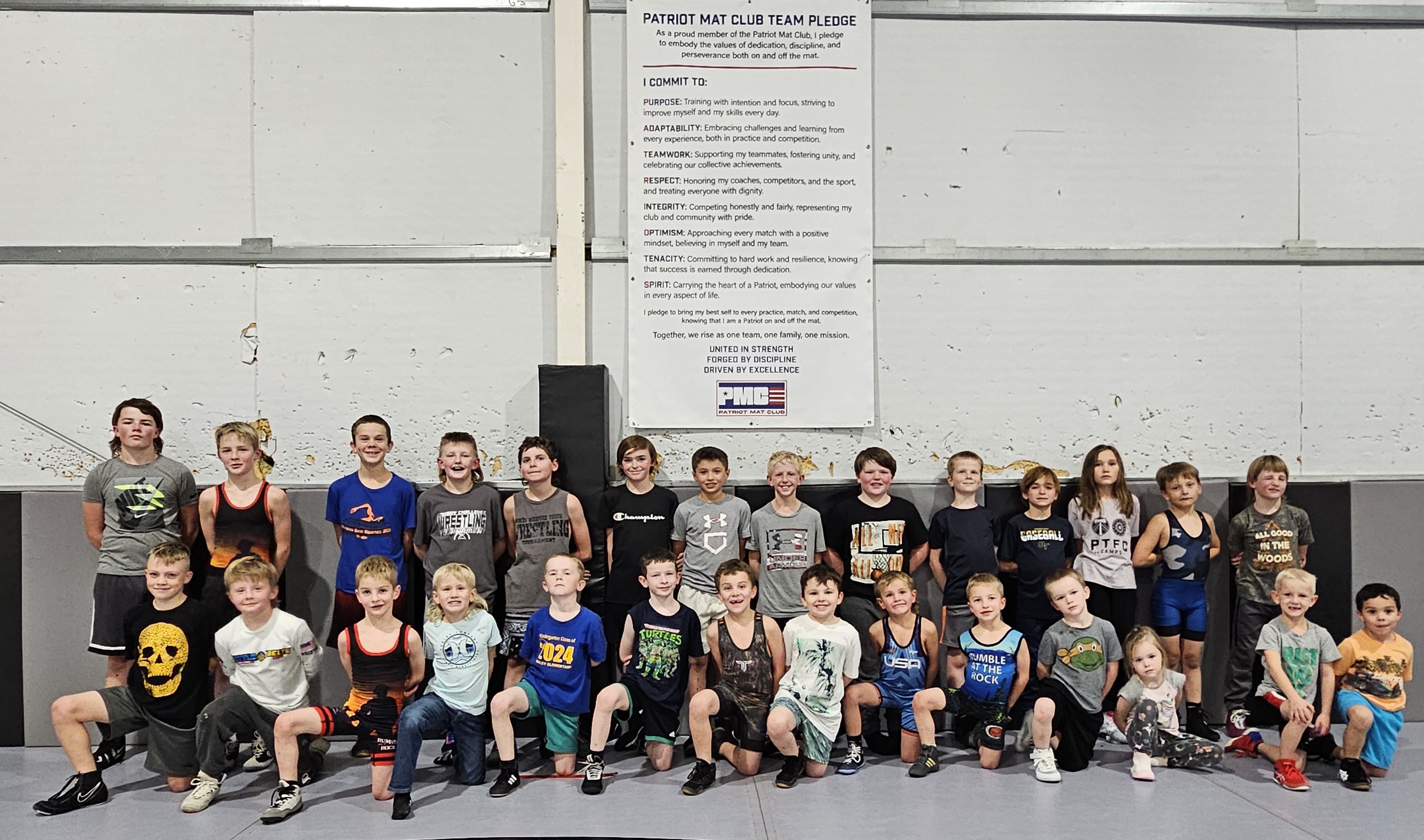 Patriot mat club wrestler photo