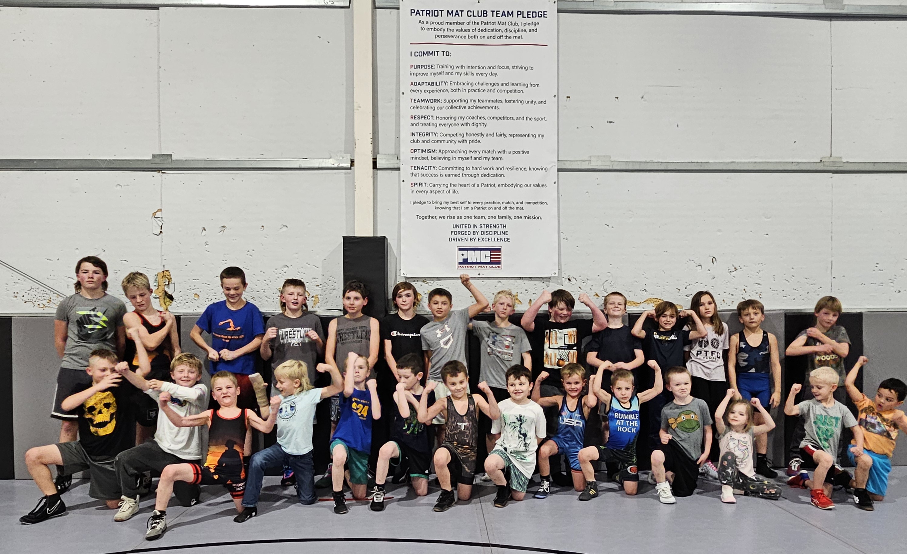 Patriot mat club wrestler photo